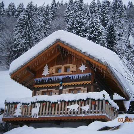 Chalet Fleur Des Neiges Saint-Jean-d'Aulps Exterior photo