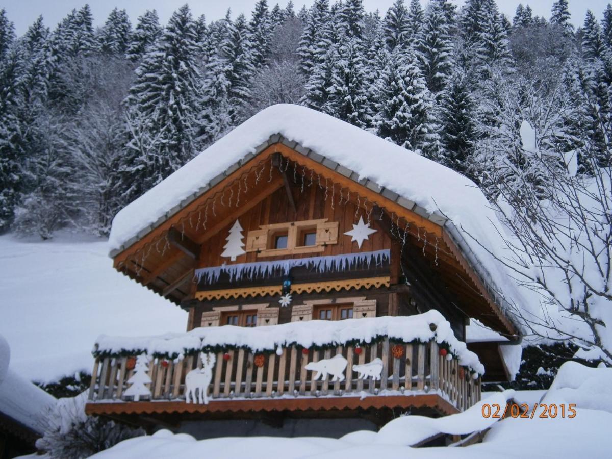 Chalet Fleur Des Neiges Saint-Jean-d'Aulps Exterior photo